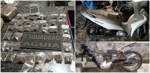  AÇAILÂNDIA: POLÍCIA PRENDE HOMENS COM VEÍCULOS ROUBADOS E DROGAS NA VILA SÃO FRANCISCO 