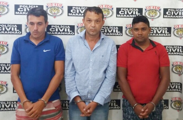 Polícia prende no Maranhão trio que invadia contas bancárias de vítimas pelo país
