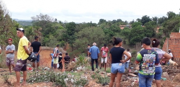 BURITICUPU MA - Corpo em decomposição é encontrado dentro de cratera 
