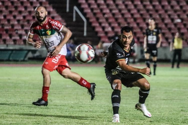 Sampaio sai na frente, mas Brusque busca empate no Castelão