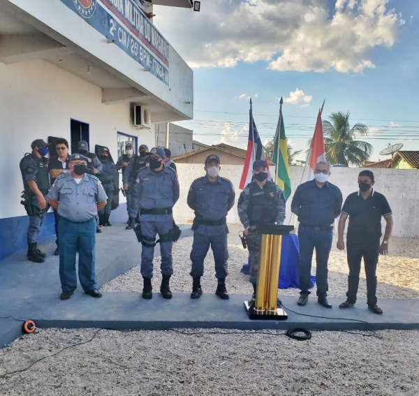 Itinga do Maranhão  é agraciada com nova sede da Polícia Militar*