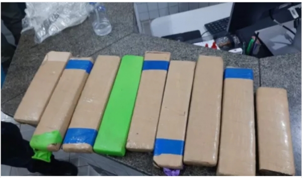 Cinco pessoas são presas e 10kg de maconha apreendidos em Alcântara