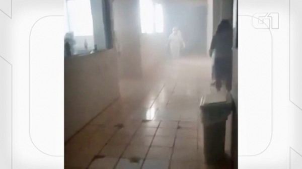 Princípio de incêndio é registrado em sala de repouso do hospital Socorrão em Imperatriz