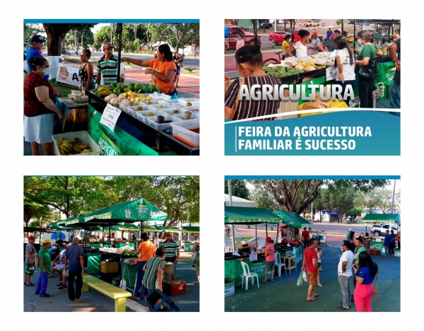 FEIRA DA AGRICULTURA FAMILIAR É SUCESSO