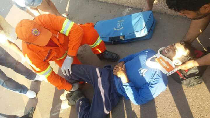 Homem fica gravemente ferido após colidir com uma vaca na BR-222 em Açailândia