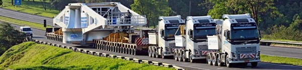 PRF fará serviço de escolta e batedor na BR 135 de turbina com 106 metros de comprimento e 355 toneladas