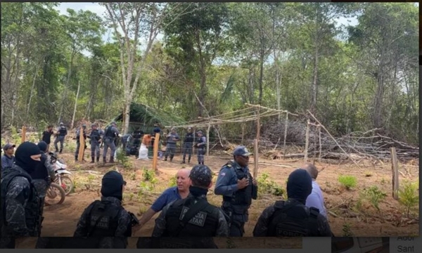 MST ASSUME INVASÃO DE FAZENDA EM GOVERNADOR EDSON LOBÃO