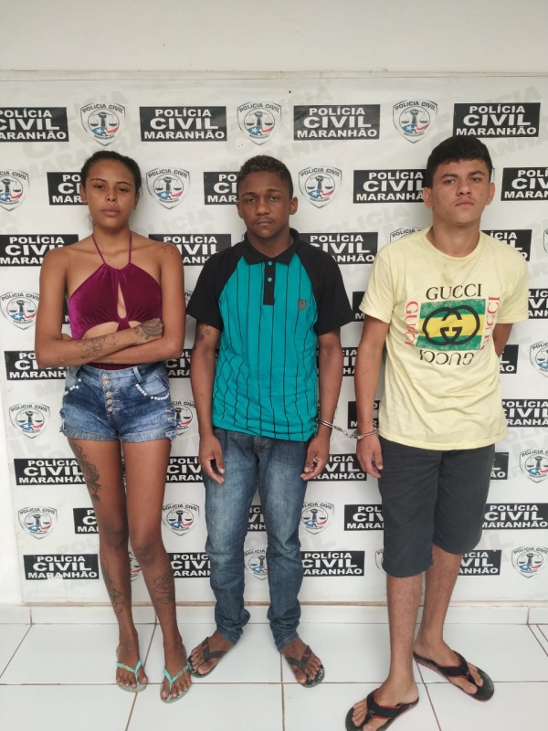 AÇAILÃNDIA – Três pessoas presas dentro de ônibus com destino a Imperatriz com revolver calibre 32