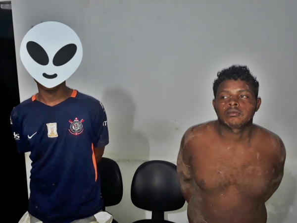 AÇAILÂNDIA - Duas pessoas  são presa  acusados de roubo a mão armada