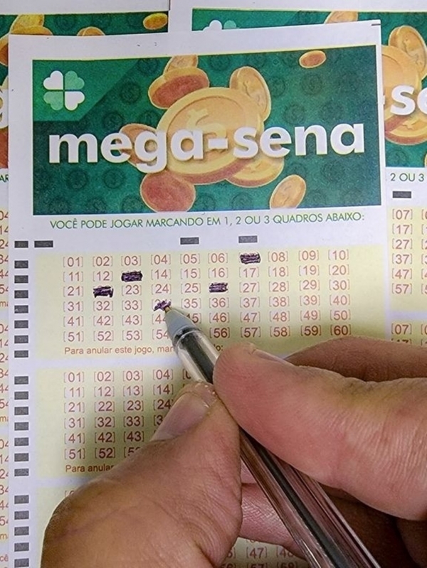 MEGA-SENA ACUMULA E PRÊMIO VAI A R$ 60 MILHÕES