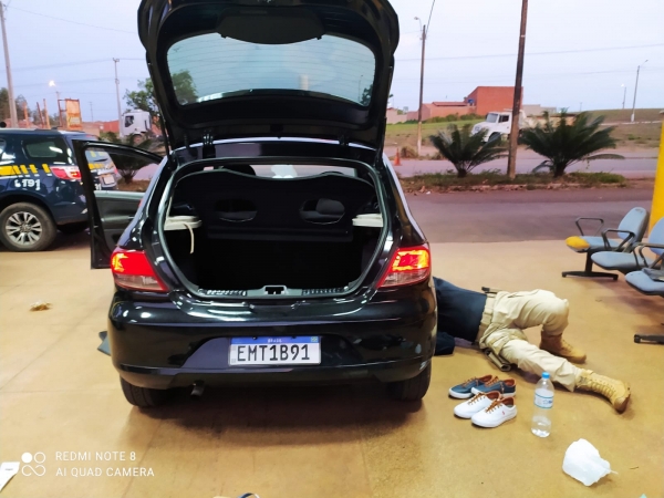 AÇAILÂNDIA: PRF prende dois homens com mandados de prisão em aberto na BR 010