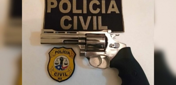 Polícia Civil prende em flagrante suspeito de porte de arma em Buriticupu