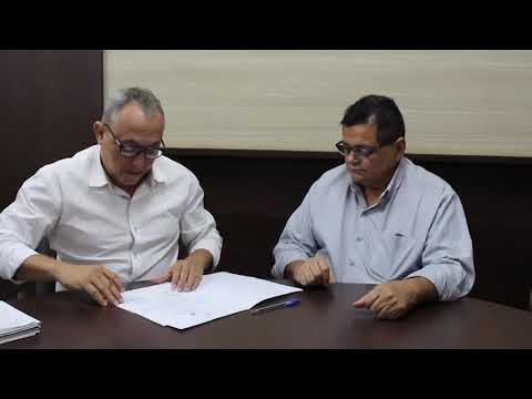 AÇAILÂNDIA - Assinatura da ordem de serviço da obra da unidade de UTI