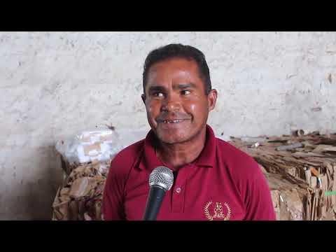 NOVIDADE -  Representantes da Prefeitura de Açailândia visitam Associação catadores  