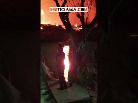 AÇAILÂNDIA – Incêndio destrói casa na Rua Maranhão na última segunda-feira (30)  