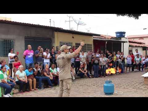 AÇAILÂNDIA - Profissionais da saúde participam de treinamento de combate à princípio de incêndio 