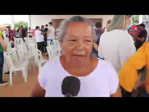 Foi realizada no Assentamento Califórnia, a assinatura da ordem de serviço da construção da praça e reforma da quadra de esportes