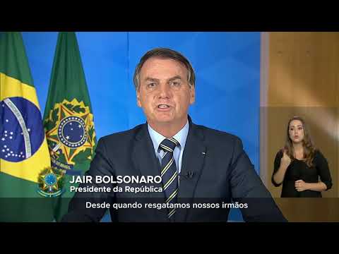ÍNTEGRA DO PRONUNCIAMENTO DO PRESIDENTE JAIR MESSIAS BOLSONARO!