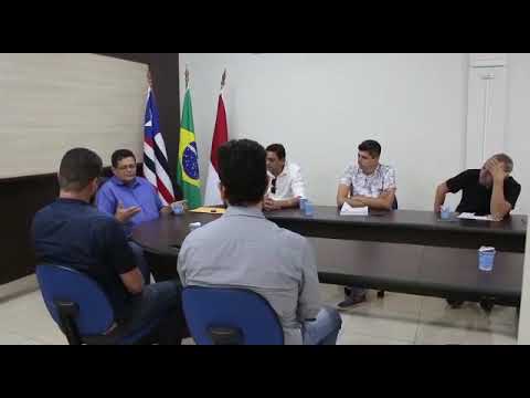 AÇAILÂNDIA - Prefeito Aluísio Silva  recebeu uma visita de cortesia do presidente da AGEMSUL