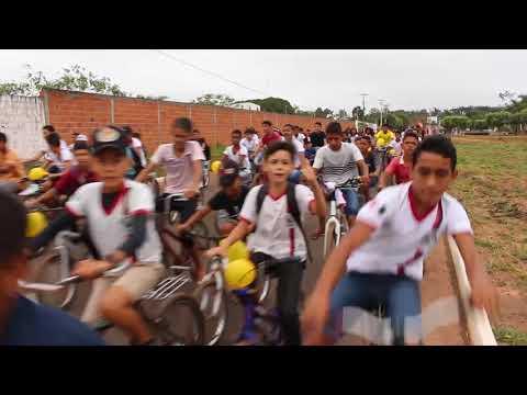 AÇAILÂNDIA –Estudantes participam de passeio ciclístico; Setembro Amarelo 
