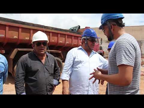 AÇAILÂNDIA - Prefeito Aluísio Sousa visita obras da faculdade do curso de medicina 