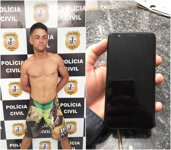 AÇAILÂNDIA – Homem é preso tentando vender celular roubado 