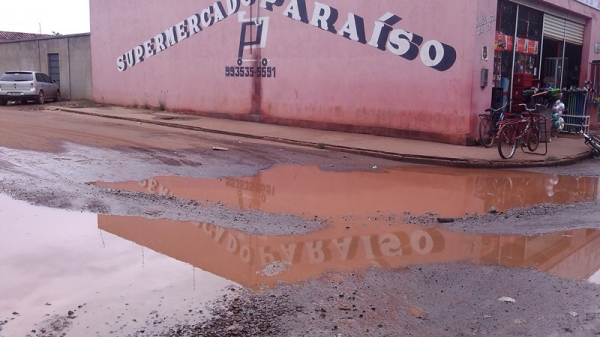 Situação das ruas do Pequiá é motivo de reclamação dos moradores 