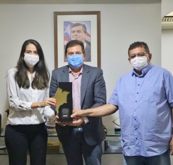 AÇAILÂNDIA  - Prefeito  Aluísio Sousa cumpre agenda na capital do estado