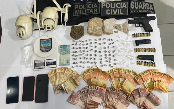 OPERAÇÃO CERCO TOTAL: FORÇAS DE SEGURANÇA PRENDEM LIDERANÇA DE ORGANIZAÇÃO CRIMINOSA ATUANTE NO TRÁFICO DE DROGAS EM TUTÓIA