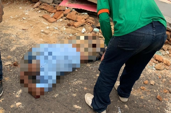 Idoso morre após ser atingido por viga de sustentação de prédio em Imperatriz