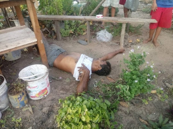 HOMEM EMBRIAGADO É ESFAQUEADO PELO FILHO DE 14 ANOS, AO AGREDIR A ESPOSA, EM BACABAL-MA