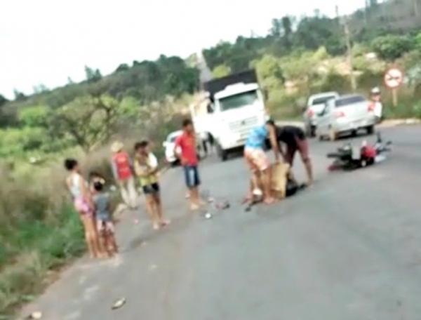 AÇAILÂNDIA: Acidente na BR – 222 deixa um motociclista gravemente ferido