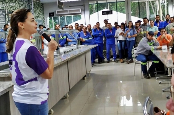 AÇAILÂNDIA - Aspectos da Lei Maria da Penha são apresentados em palestras