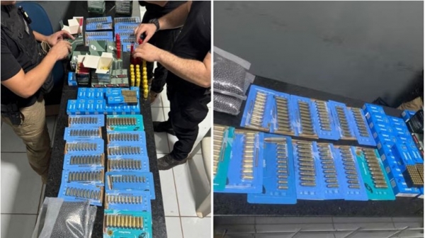 MARANHÃO - HOMEM DE 64 ANOS É PRESO COM MAIS DE 1 MIL MUNIÇÕES