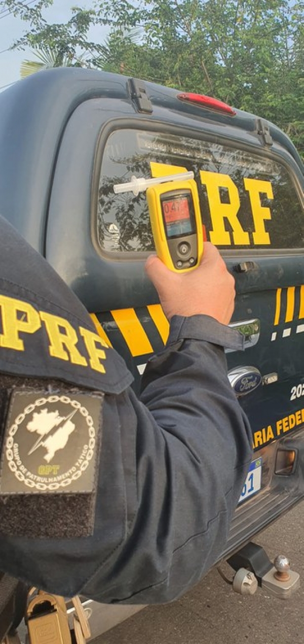 PRF flagra casos de embriaguez no final de semana