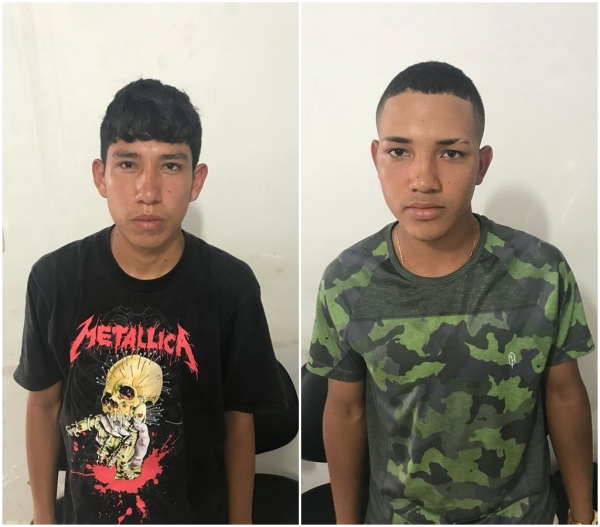 AÇAILÂNDIA URGENTE - Polícia prende dois elementos que assaltam Posto Pacheco na JK, próximo à Vila Capeloza.