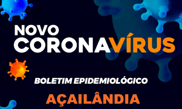 AÇAILÂNDIA/COVID 19 - Sobe para 140 o número de  óbitos no município; veja o boletim epidemiológico