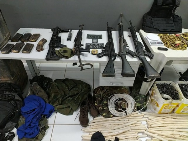 MARANHÃO - Operação prende quadrilha especializada em assaltos a instituições financeiras 