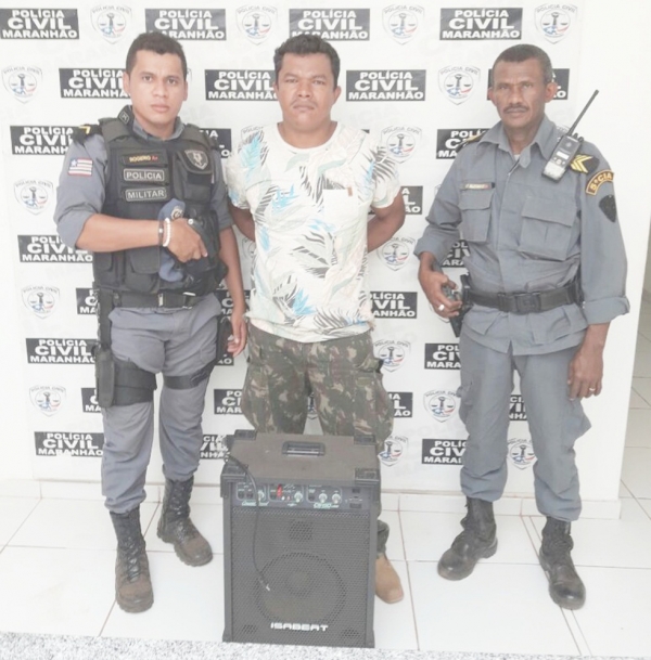 AÇAILÂNDIA: Foragido da Justiça é preso após roubo no Bairro Plano da Serra .