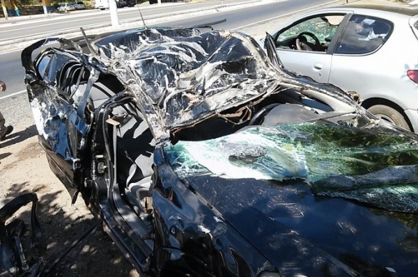 Final de semana registra vinte e um acidentes e sete pessoas mortas nas estradas