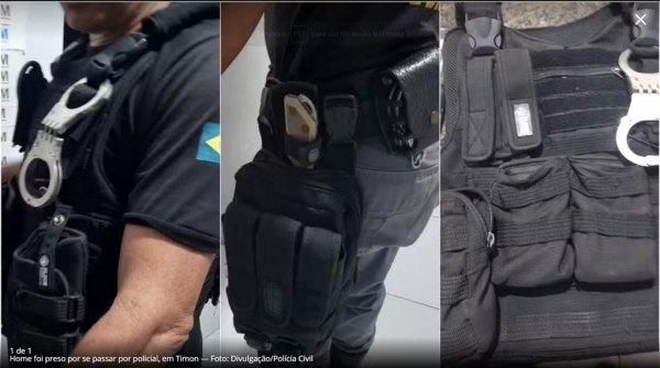 POLÍCIA PRENDE FALSOS POLICIAIS QUE AMEAÇAVAM MORADORES EM TIMON, NO MARANHÃO