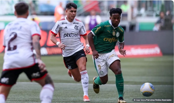 FLAMENGO E PALMEIRAS FICAM NO 0 A 0 PELA SÉRIE A DO BRASILEIRO