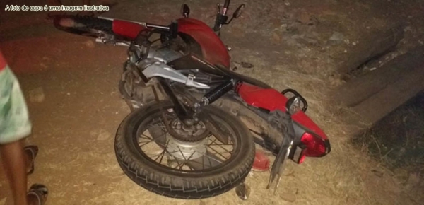 Santa Luzia/MA: Três pessoas ficam feridas em acidente envolvendo motocicletas que trafegavam na contramão