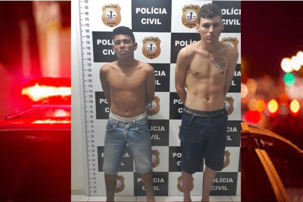 AÇAILÂNDIA URGENTE – Dois jovens foram presos após serem agarrados pelas vítimas com simulacro de arma de fogo 