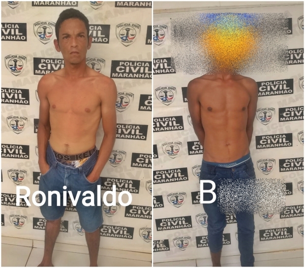 AÇAILÂNDIA URGENTE – PM prende duas pessoas: um acusado de rouba a residência e o outro de receptação e tráfico de drogas.