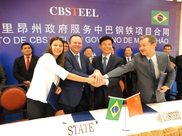 Maranhão e China avançam nas negociações para siderúrgica