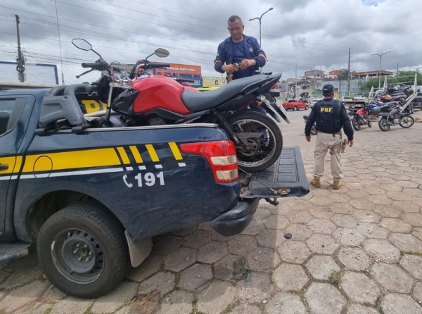 PRF recupera 3 veículos em menos de duas horas na BR-135