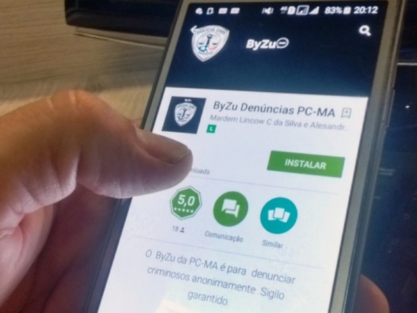 Polícia lança aplicativo para receber denúncia de crimes no Maranhão