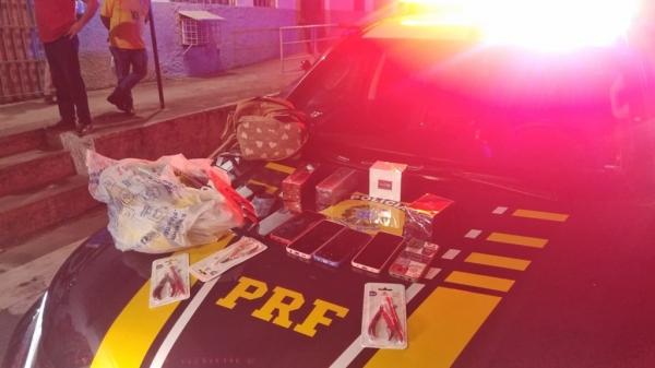 TRÊS MULHERES E UM HOMEM SÃO PRESOS POR RECEPTAÇÃO, FURTO E ASSOCIAÇÃO CRIMINOSA NA BR-316 NO MA