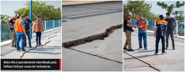 IMPERATRIZ – PARTE DA BEIRA RIO É INTERDITADA PELO PREFEITO RILDO AMARAL